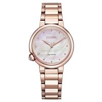 Watch Citizen Woman Citizen Lady in Steel pink gold plated EM0912-84Y - EM0912-84Y